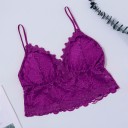 Dame crop top med blonde A1190 4