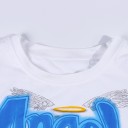 Dame crop top med en engelprint 4