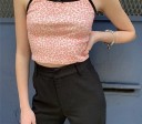 Dame crop top med mønster A1259 3