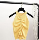 Dame crop top med pull-on-motiv 9