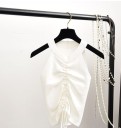 Dame crop top med pull-on-motiv 8