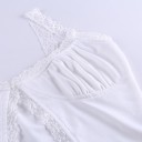 Dame crop top med slids 4