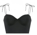 Dame crop top med spaghettistropper 5
