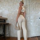 Dame crop top og bukser B1105 4