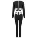 Dame crop top og bukser B1195 2
