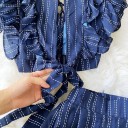 Dame crop top og bukser B1237 3