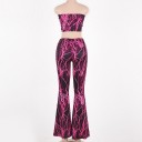 Dame crop top og bukser B1241 5