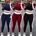 Dame crop top og joggingbukser B1005 2