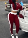 Dame crop top og joggingbukser B1005 4