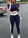 Dame crop top og joggingbukser B1005 5