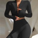 Dame crop top og leggings B882 4