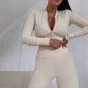 Dame crop top og leggings B882 2