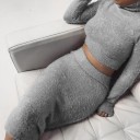 Dame crop top og nederdel B1001 3