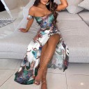 Dame crop top og nederdel B1053 4