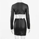 Dame crop top og nederdel B1056 4