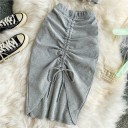 Dame crop top og nederdel B1061 1