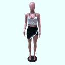 Dame crop top og nederdel B1073 4