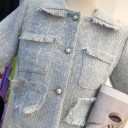 Dame crop top og nederdel B1114 4