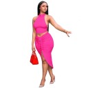 Dame crop top og nederdel B1216 6