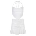 Dame crop top og nederdel B1255 6