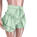 Dame crop top og shorts B1071 6
