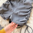 Dame crop top og shorts B964 2