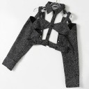 Dame crop top P1940 1