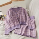 Dame crop top, sweater og nederdel 6