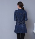 Dame denim frakke P2232 3