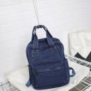 Dame denim rygsæk 4