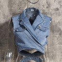 Dame denim top P1591 2