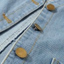 Dame denim vest P1679 3