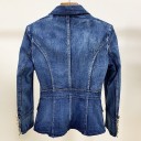Dame denimblazer 1