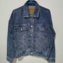 Dame denimjakke P1387 1