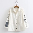 Dame denimjakke P1575 6
