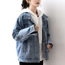 Dame denimjakke P1640 2