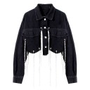 Dame denimjakke P1831 3