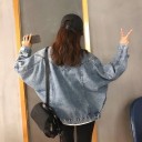 Dame denimjakke P1871 3