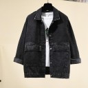 Dame denimjakke P2081 4