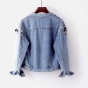 Dame denimjakke P2222 2