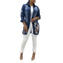 Dame denimjakke P2289 3