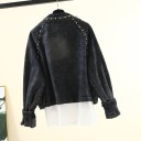 Dame denimjakke P2370 2