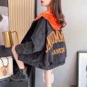 Dame denimjakke P2485 2