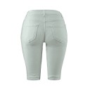 Dame denimshorts med huller Elizabeth 6