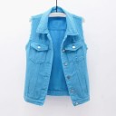 Dame denimvest 5