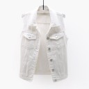 Dame denimvest 1