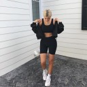 Dame elastiske shorts Isabella 6