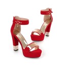 Dame Fanny platformsandaler 2