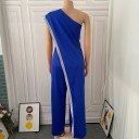 Dame festjumpsuit med skulderlukning B823 4