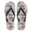 Dame flip-flops med hundemotiv 9